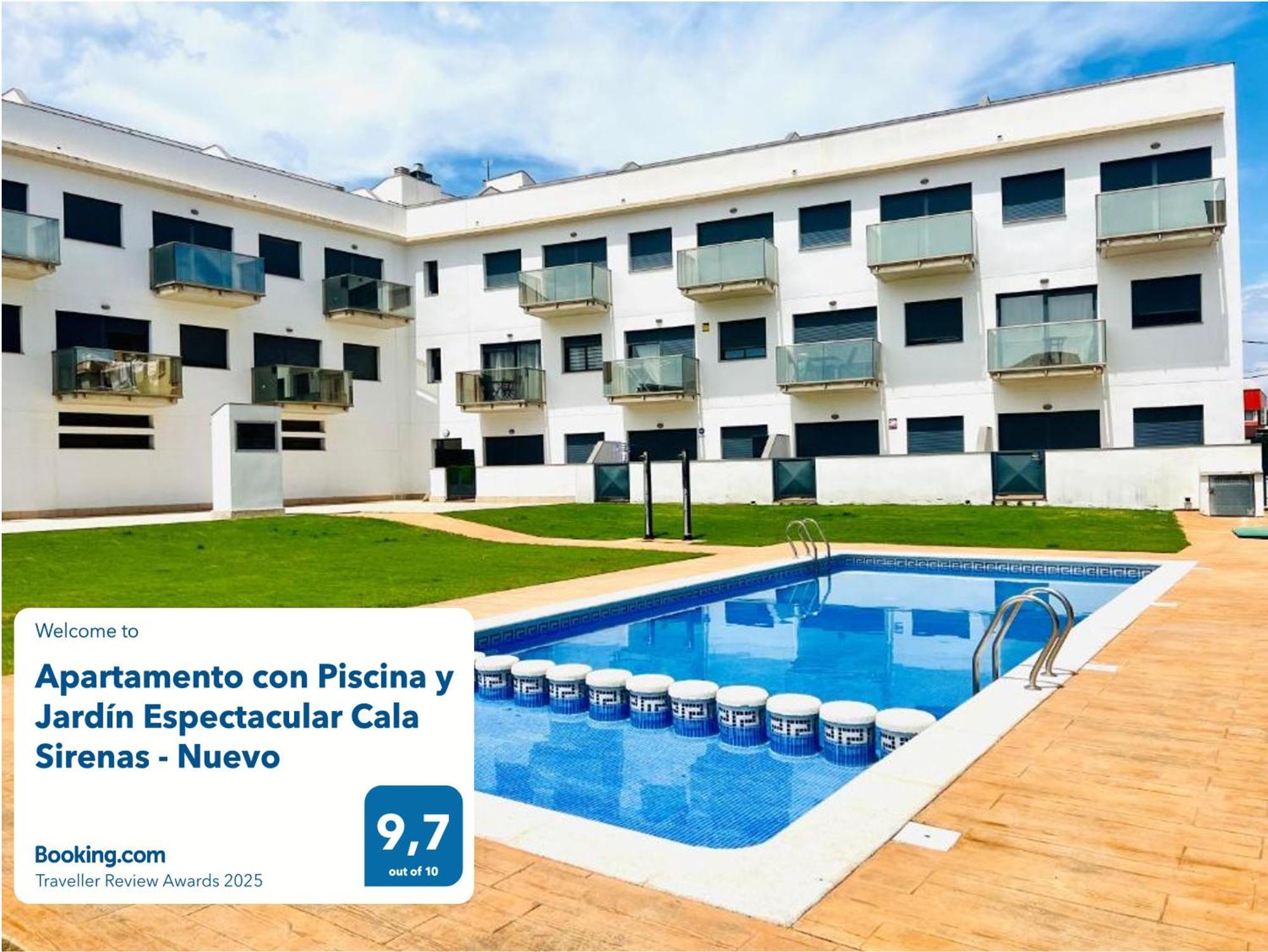 Apartamento Con Piscina Y Jardin Espectacular Cala Sirenas - Nuevo Miami Playa Exteriör bild